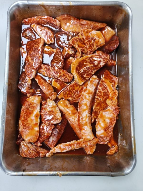 [146] Wagyu Marinated Yakiniku (Mix Parts) 1kg