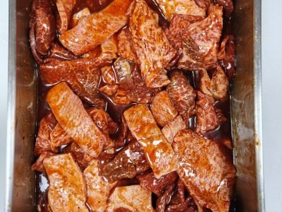 [144] Hybrid Wagyu Marinated Yakiniku (Mix Parts) 1kg